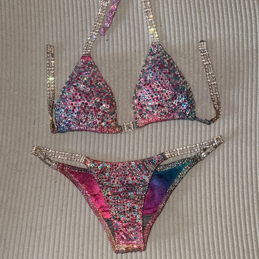 Swarovski crystal bikini